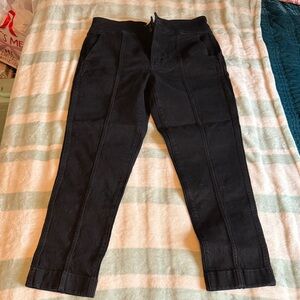 Madewell Women’s Black Cropped Denim Pants